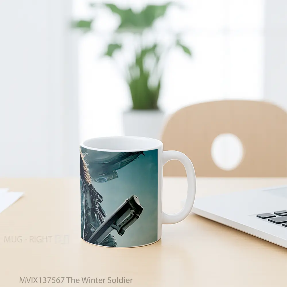 Mug The Winter Soldier Gelas Superhero - All-side / Desain