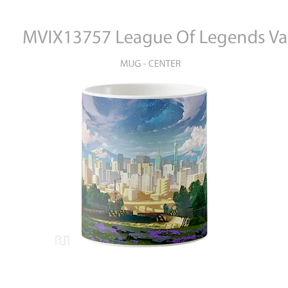 Mug League Of Legends Valoran City Cangkir Gamer