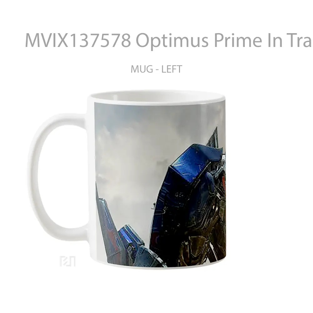 Mug Optimus Prime In Transformers Gelas Film - All-side / Desain