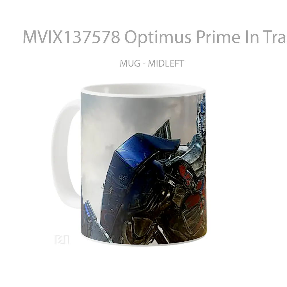 Mug Optimus Prime In Transformers Gelas Film - All-side / Desain