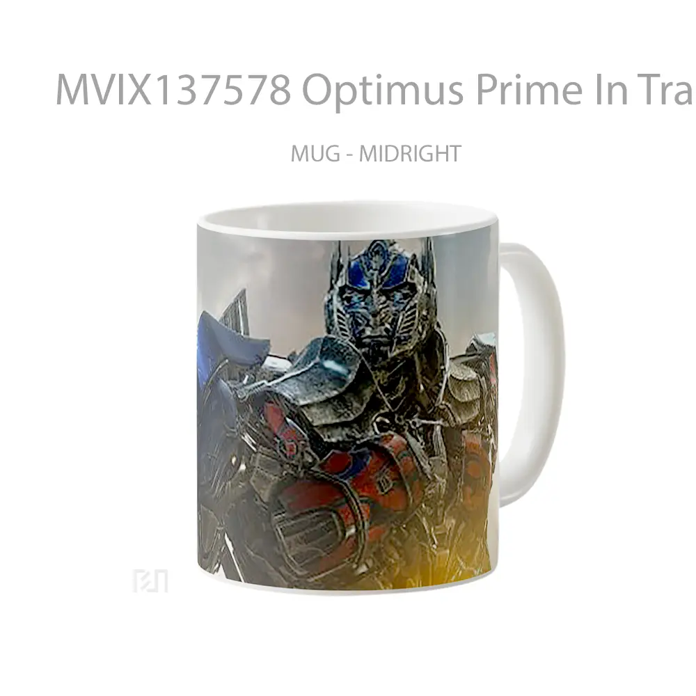 Mug Optimus Prime In Transformers Gelas Film - All-side / Desain