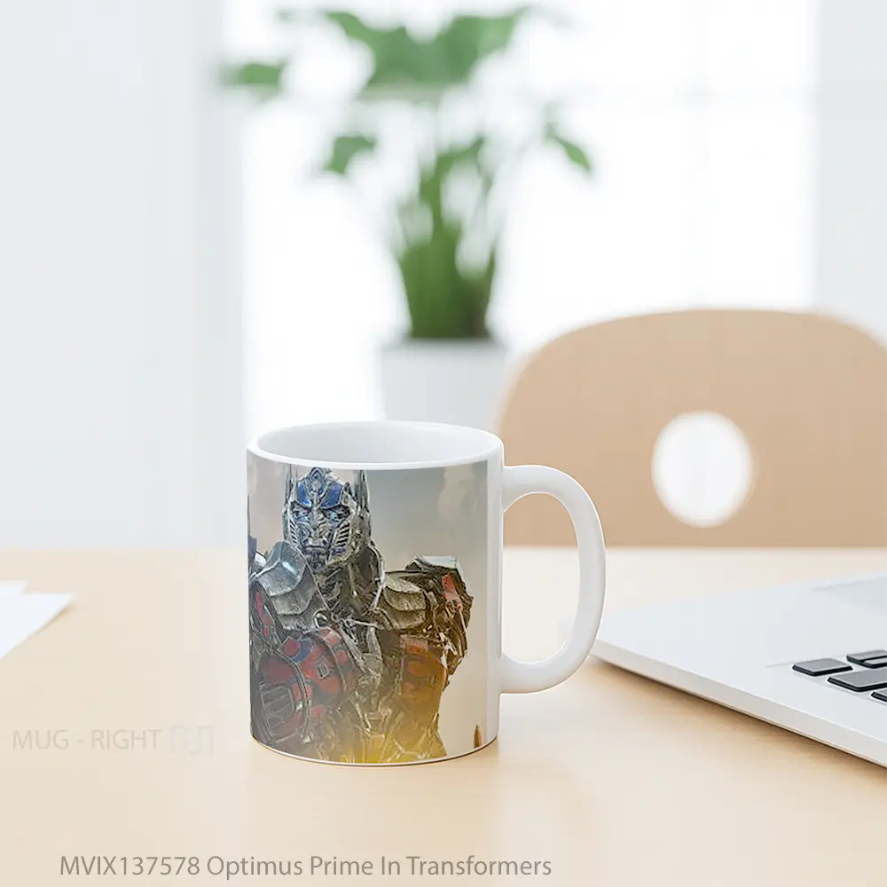 Mug Optimus Prime In Transformers Gelas Film - All-side / Desain