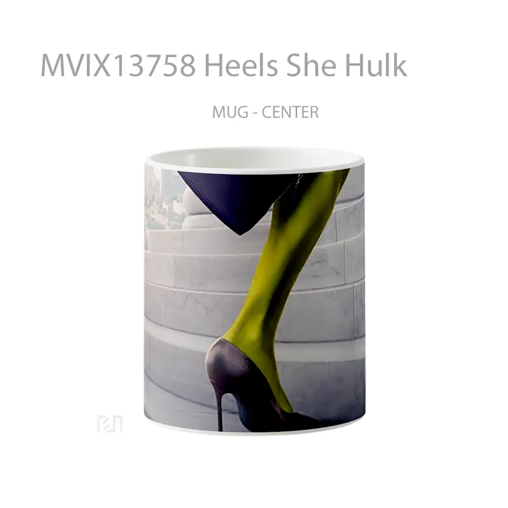 Mug Heels She Hulk Gelas Superhero