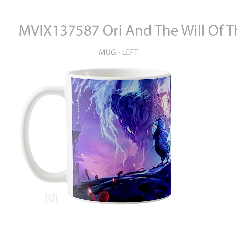 Mug Ori And The Will Of The Wisps Gelas Keramik Unik - All-side / Desain