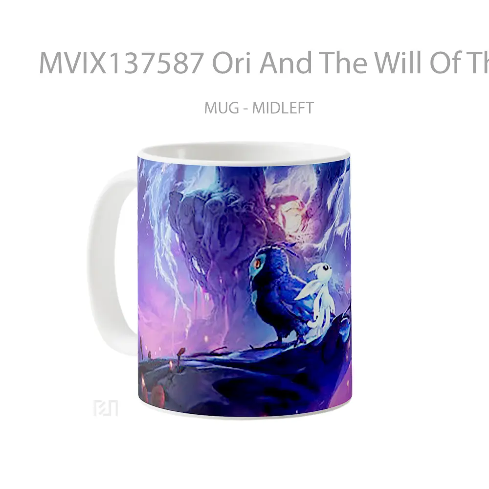 Mug Ori And The Will Of The Wisps Gelas Keramik Unik - All-side / Desain