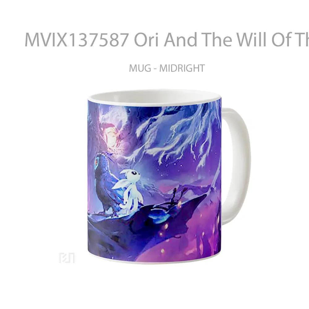 Mug Ori And The Will Of The Wisps Gelas Keramik Unik - All-side / Desain