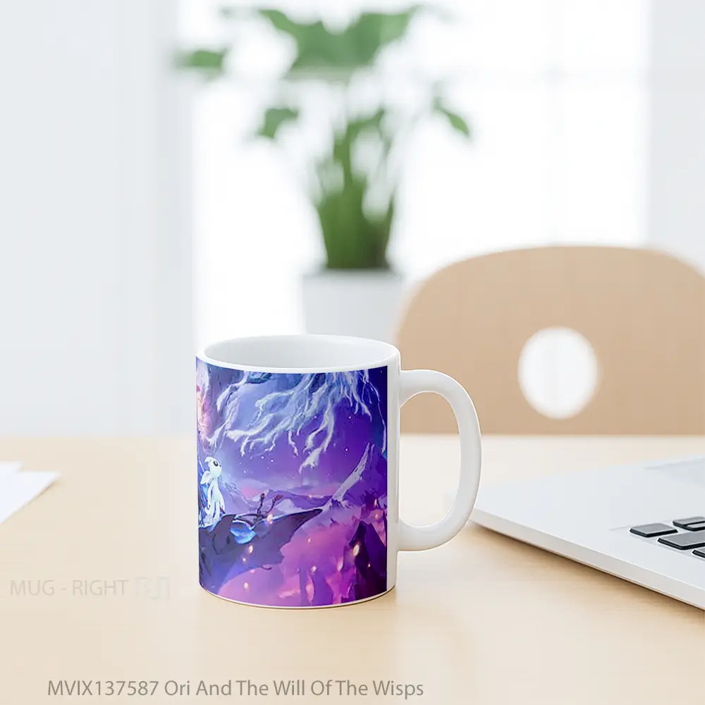 Mug Ori And The Will Of The Wisps Gelas Keramik Unik - All-side / Desain