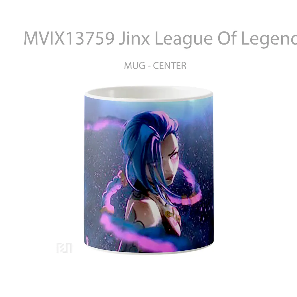 Mug Jinx League Of Legends V1 Cangkir Gamer