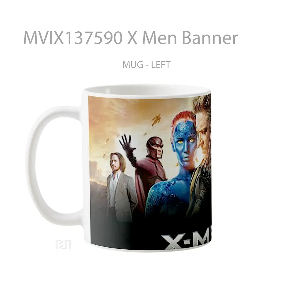 Mug X Men Banner Gelas Keramik Unik - All-side / Desain