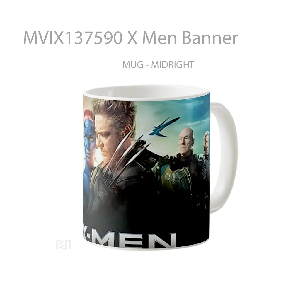 Mug X Men Banner Gelas Keramik Unik - All-side / Desain