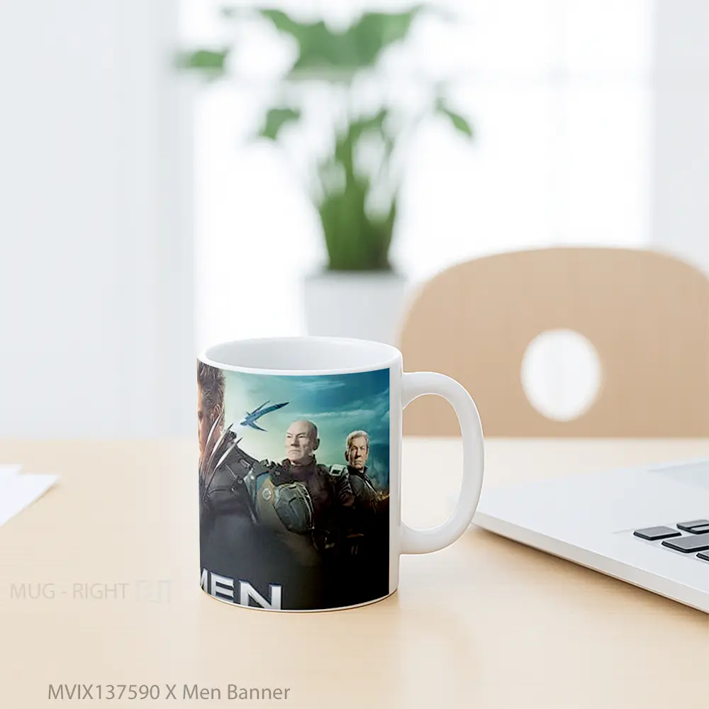 Mug X Men Banner Gelas Keramik Unik - All-side / Desain