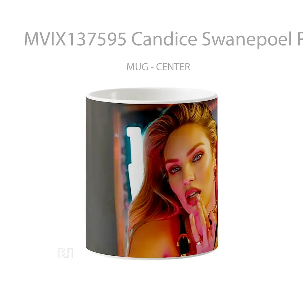 Mug Candice Swanepoel Rubia Gelas Keramik Unik
