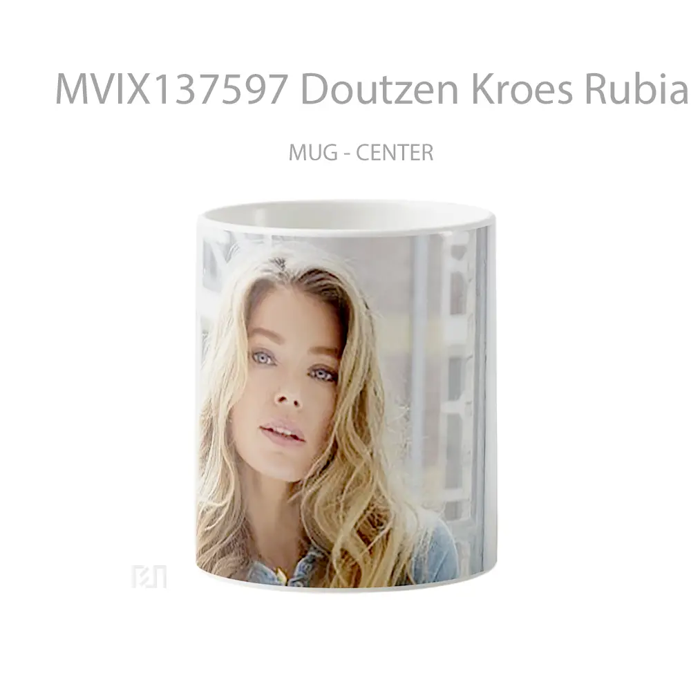 Mug Doutzen Kroes Rubia Gelas Keramik Unik