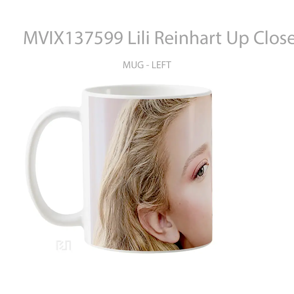 Mug Lili Reinhart Up Close Gelas Keramik Unik - All-side / Desain