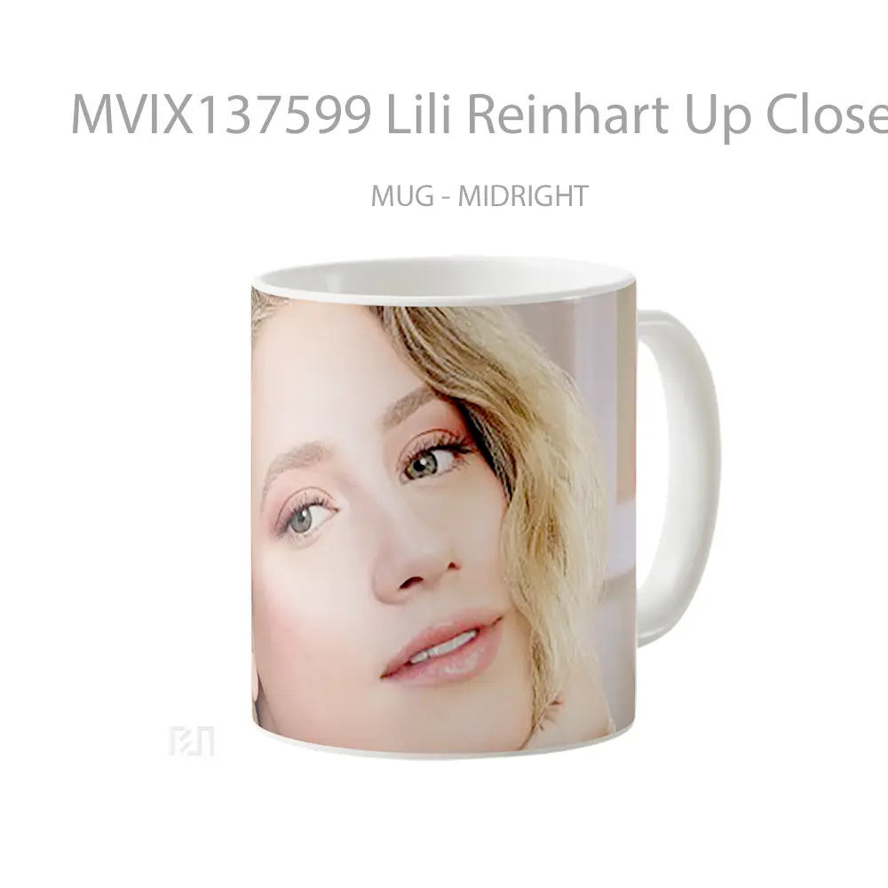 Mug Lili Reinhart Up Close Gelas Keramik Unik - All-side / Desain