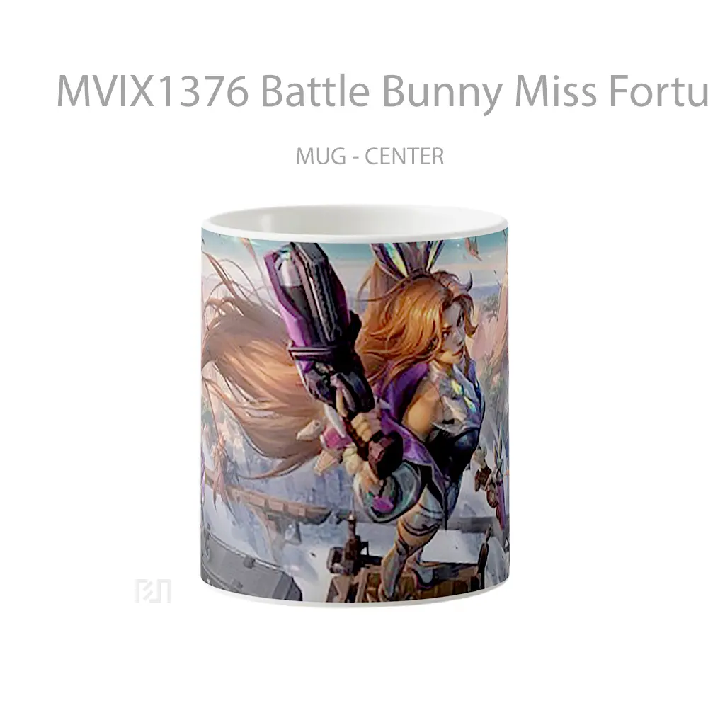 Mug Battle Bunny Miss Fortune League Of Legends Cangkir Gamer
