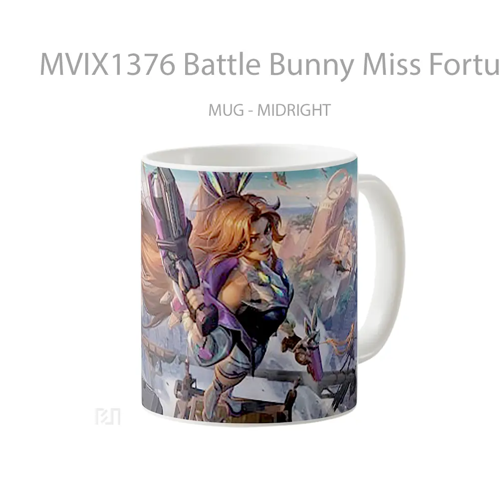 Mug Battle Bunny Miss Fortune League Of Legends Cangkir Gamer - All-side / Desain