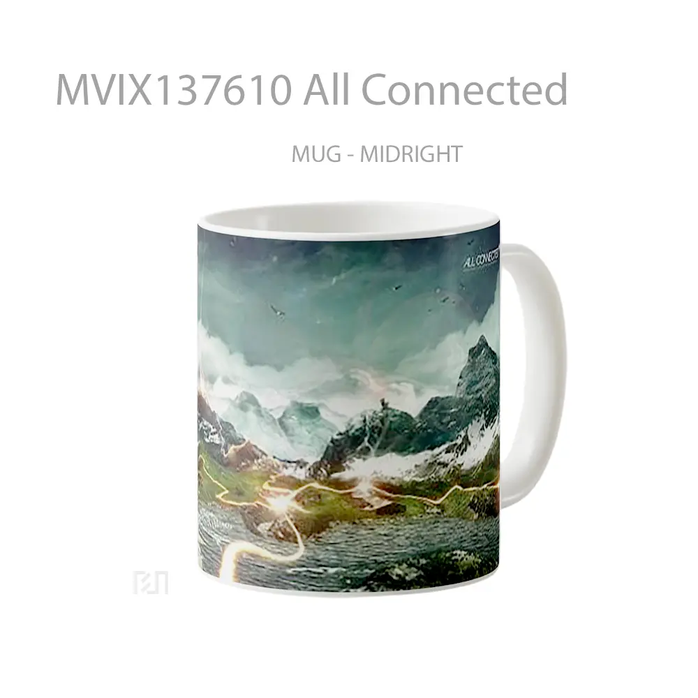 Mug All Connected Gelas Keramik Unik - All-side / Desain