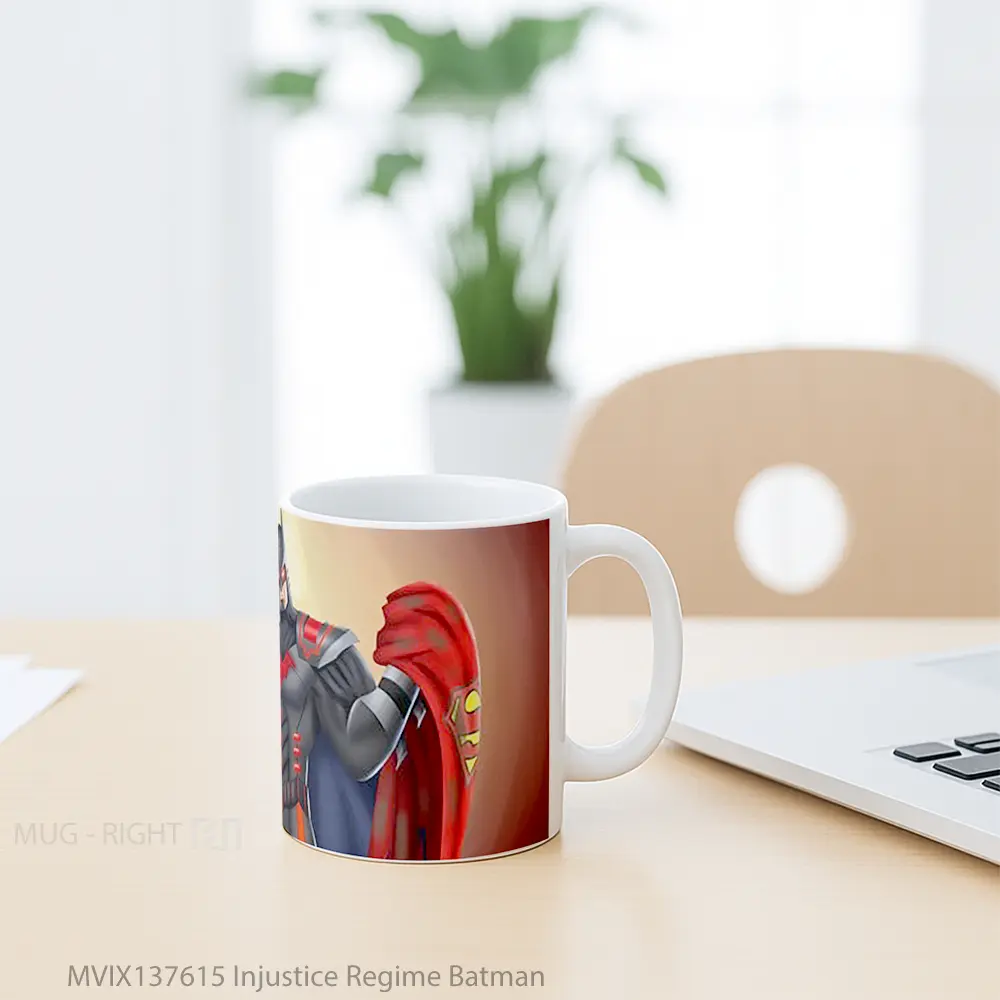 Mug Injustice Regime Batman Gelas Superhero - All-side / Desain