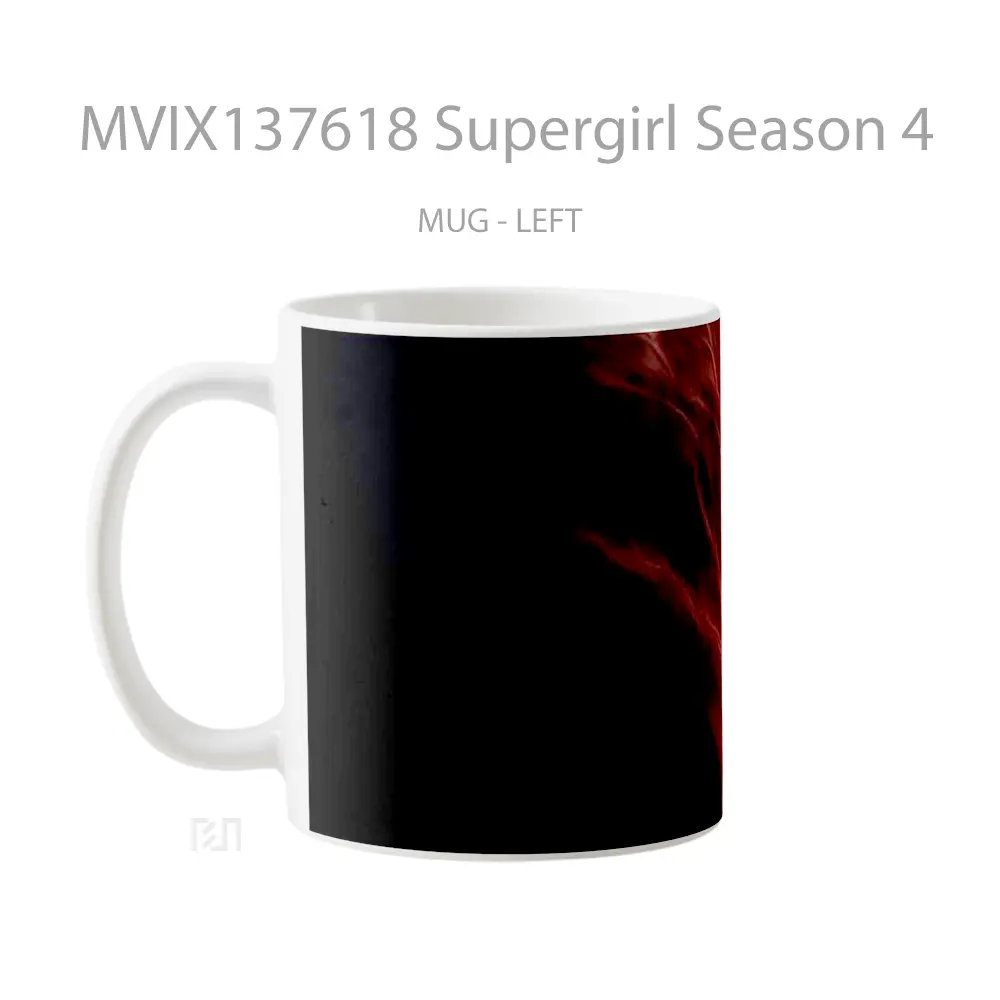 Mug Supergirl Season 4 Gelas Keramik Unik - All-side / Desain