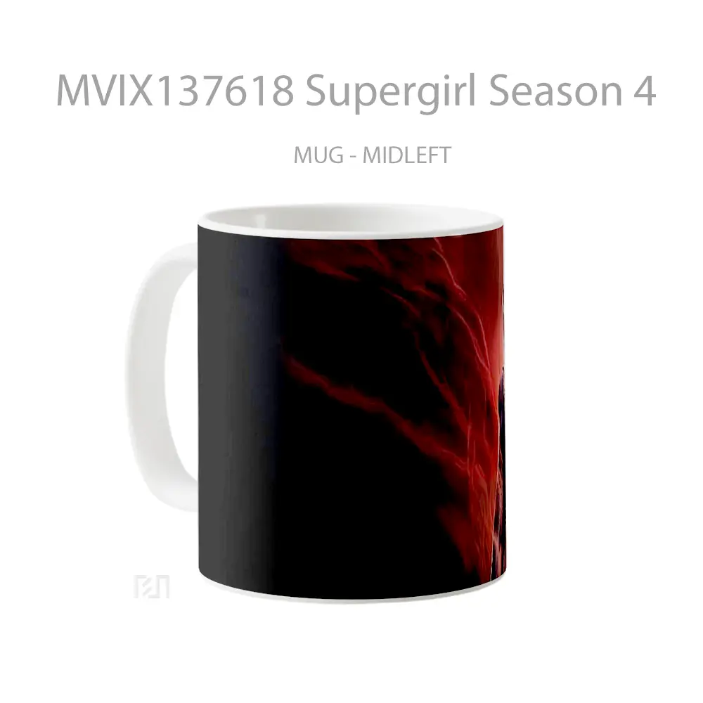 Mug Supergirl Season 4 Gelas Keramik Unik - All-side / Desain