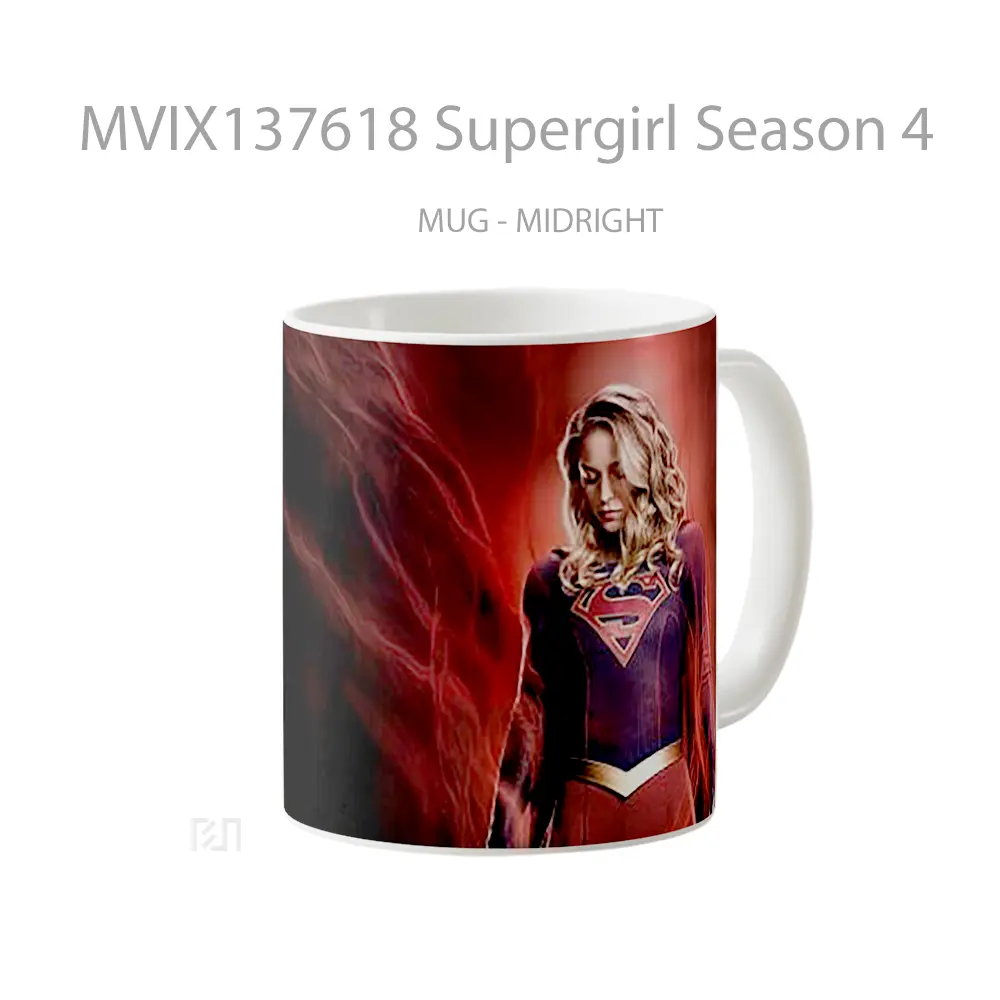 Mug Supergirl Season 4 Gelas Keramik Unik - All-side / Desain