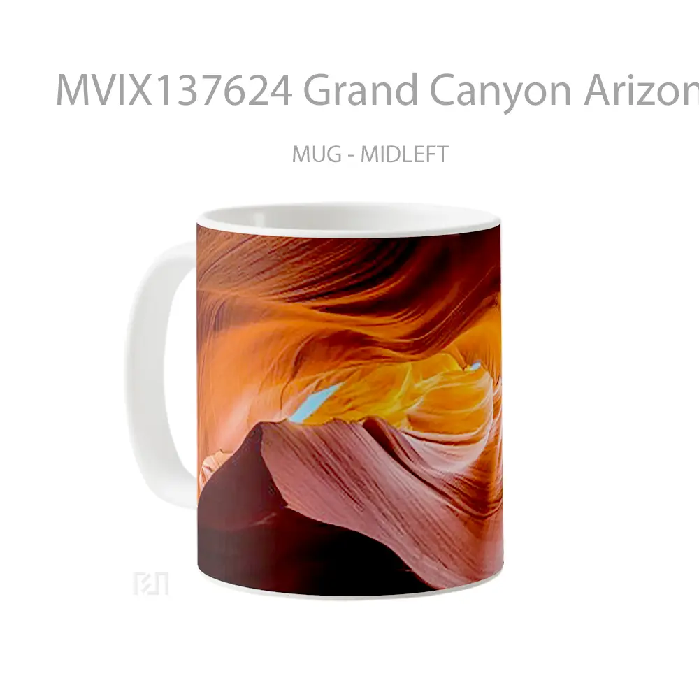 Mug Grand Canyon Arizona Gelas Keramik Unik - All-side / Desain