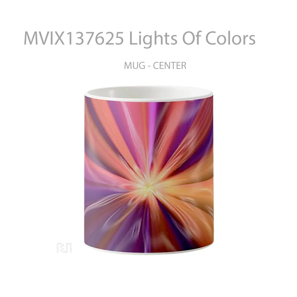 Mug Lights Of Colors Gelas Keramik Unik