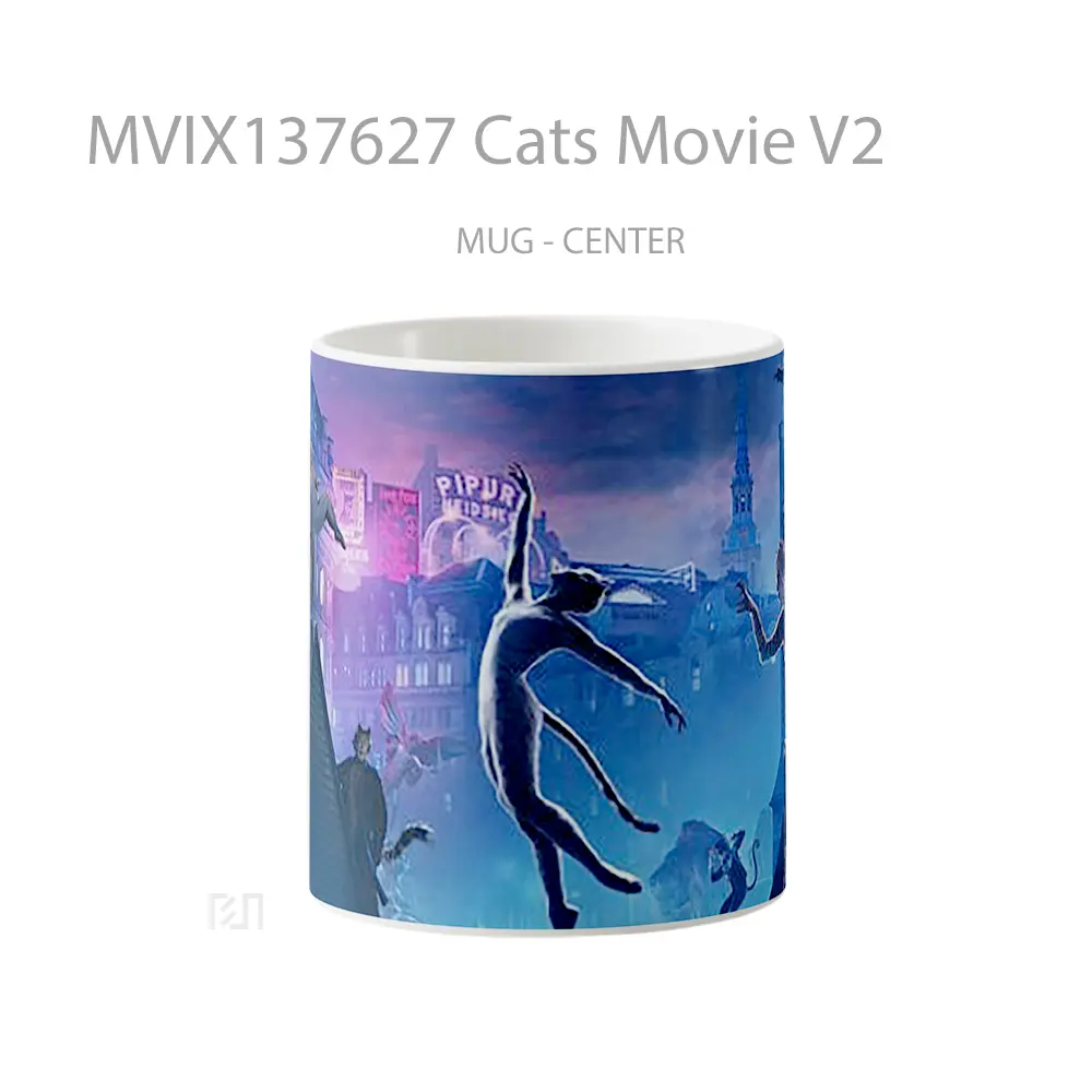 Mug Cats Movie V2 Gelas Hewan Lucu