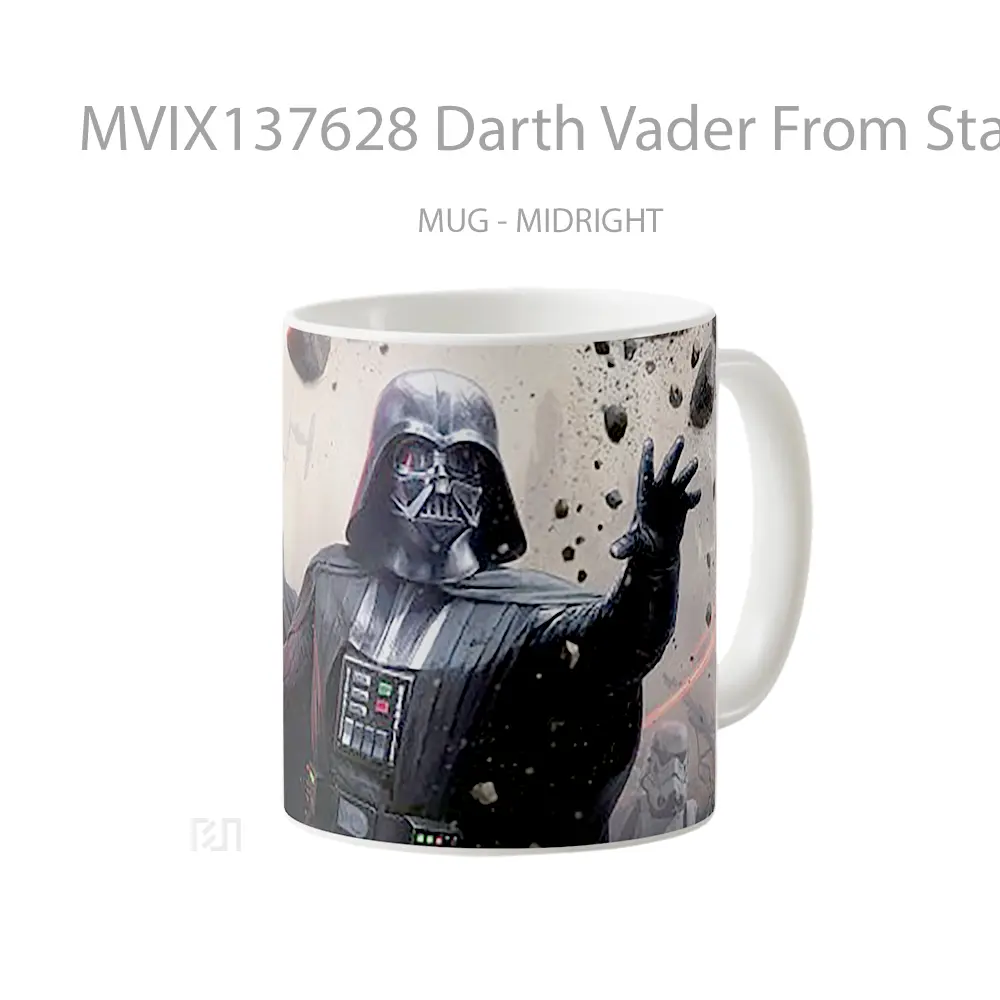 Mug Darth Vader From Star Wars Gelas Star Wars - All-side / Desain