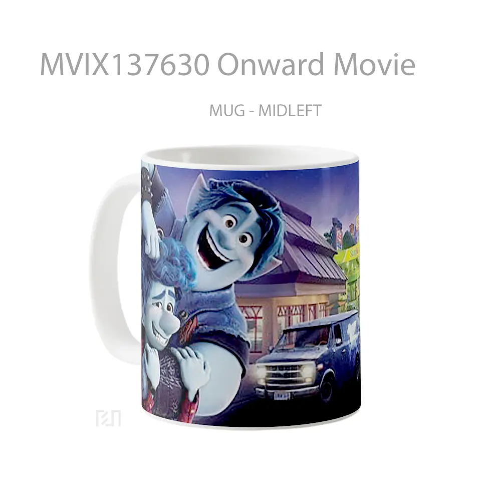 Mug Onward Movie Gelas Keramik Unik - All-side / Desain