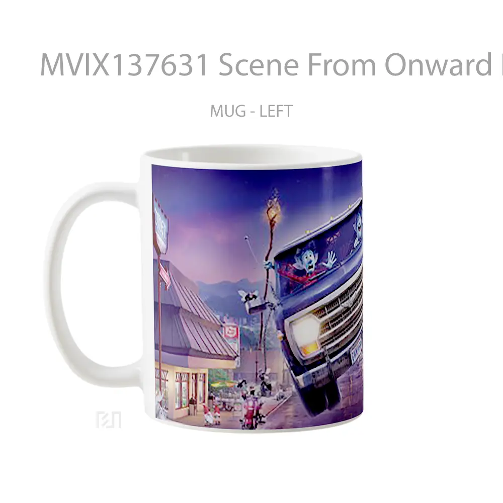 Mug Scene From Onward Pixar Gelas Keramik Unik - All-side / Desain