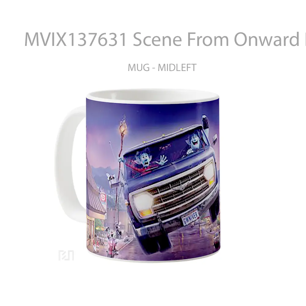 Mug Scene From Onward Pixar Gelas Keramik Unik - All-side / Desain