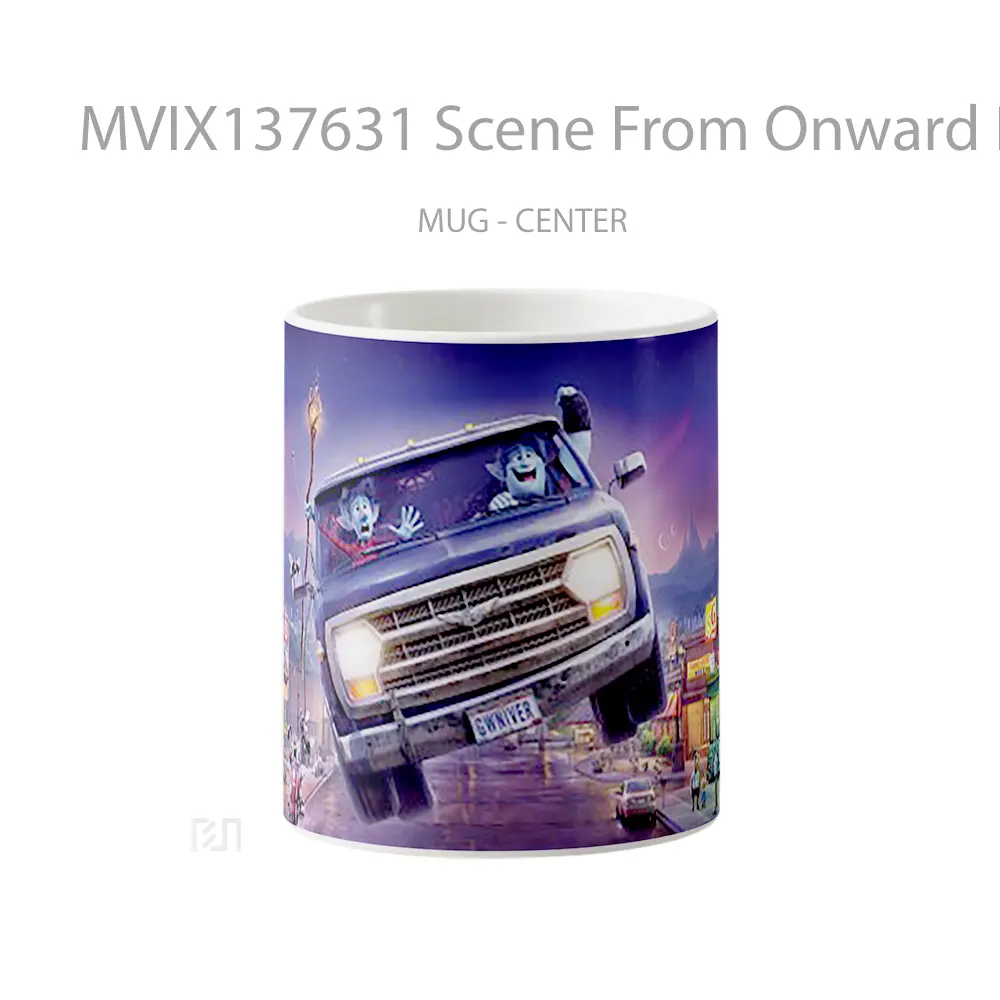 Mug Scene From Onward Pixar Gelas Keramik Unik