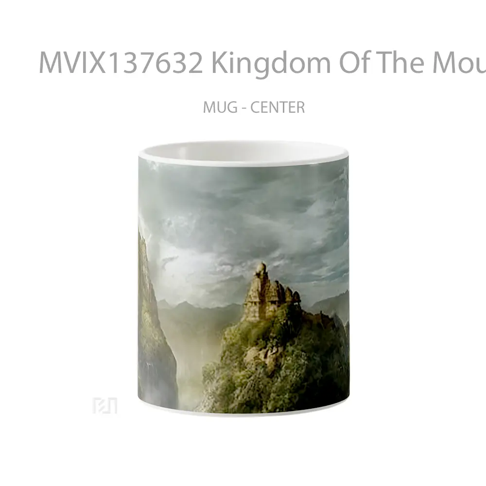 Mug Kingdom Of The Mountain Gelas Pemandangan Alam