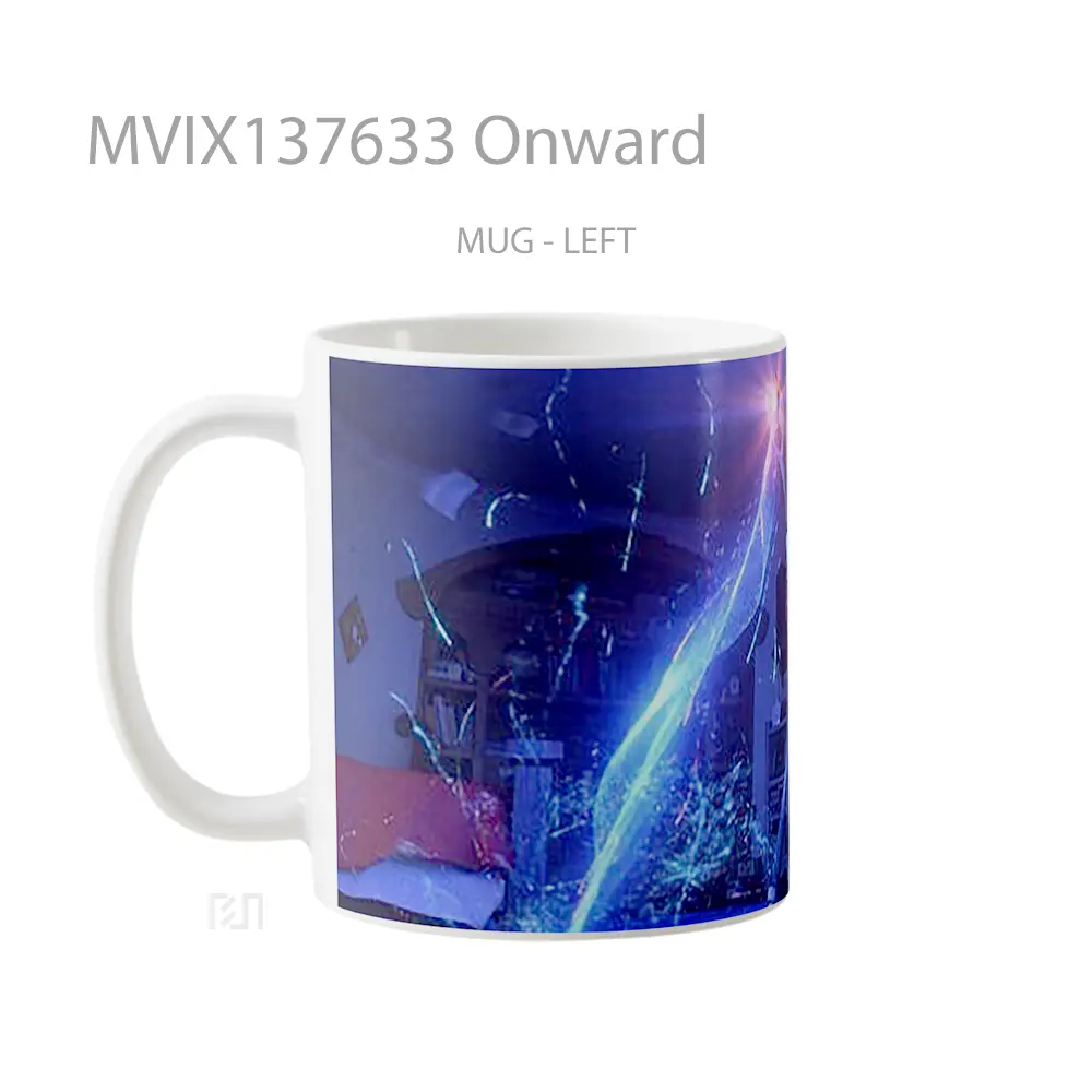 Mug Onward Gelas Keramik Unik - All-side / Desain