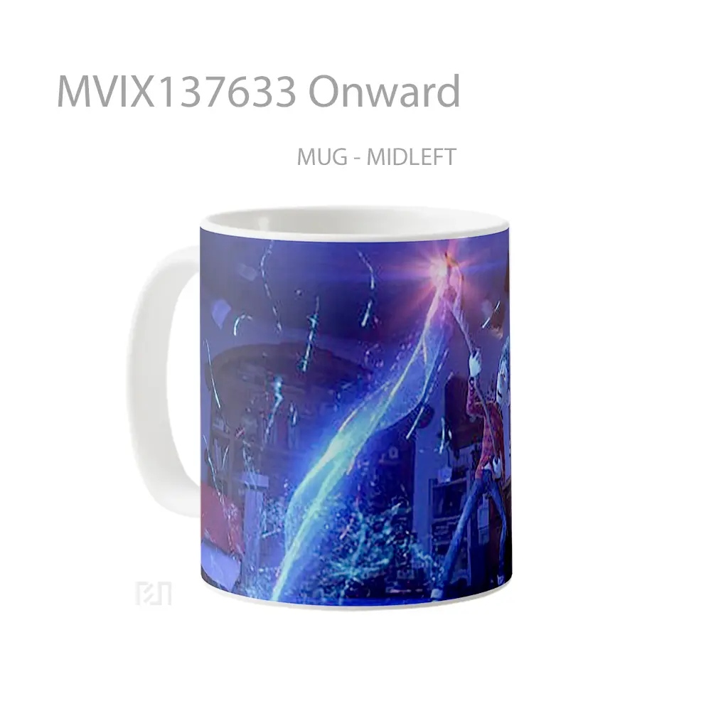 Mug Onward Gelas Keramik Unik - All-side / Desain