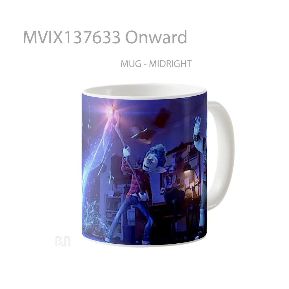 Mug Onward Gelas Keramik Unik - All-side / Desain