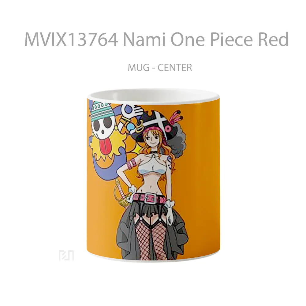 Mug Nami One Piece Red Cangkir Anime