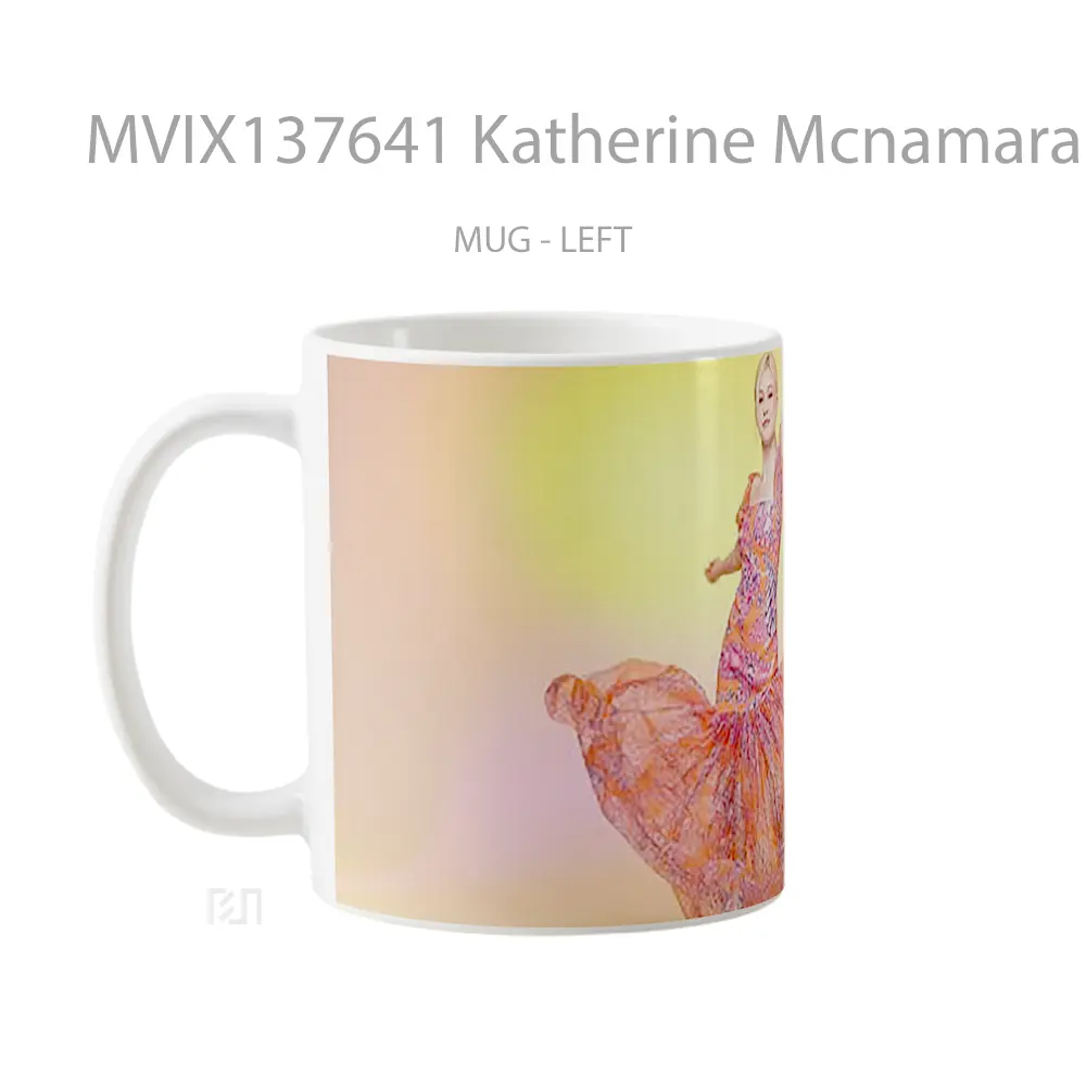 Mug Katherine Mcnamara Stylecaster Magazine Gelas Keramik Unik - All-side / Desain