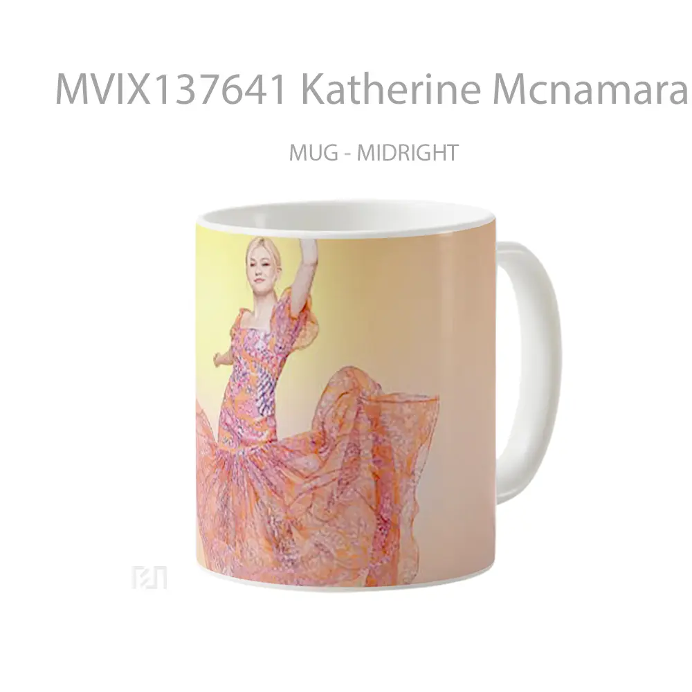 Mug Katherine Mcnamara Stylecaster Magazine Gelas Keramik Unik - All-side / Desain