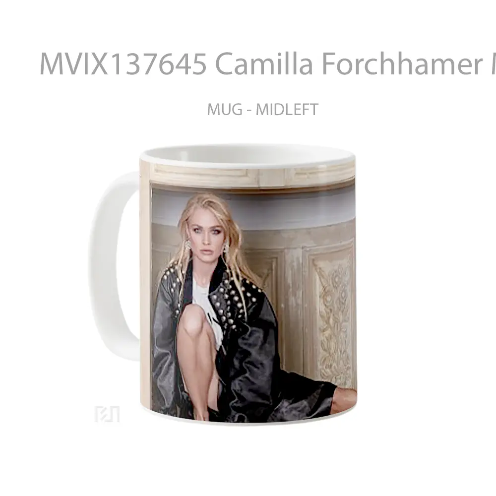 Mug Camilla Forchhamer Model Gelas Keramik Unik - All-side / Desain