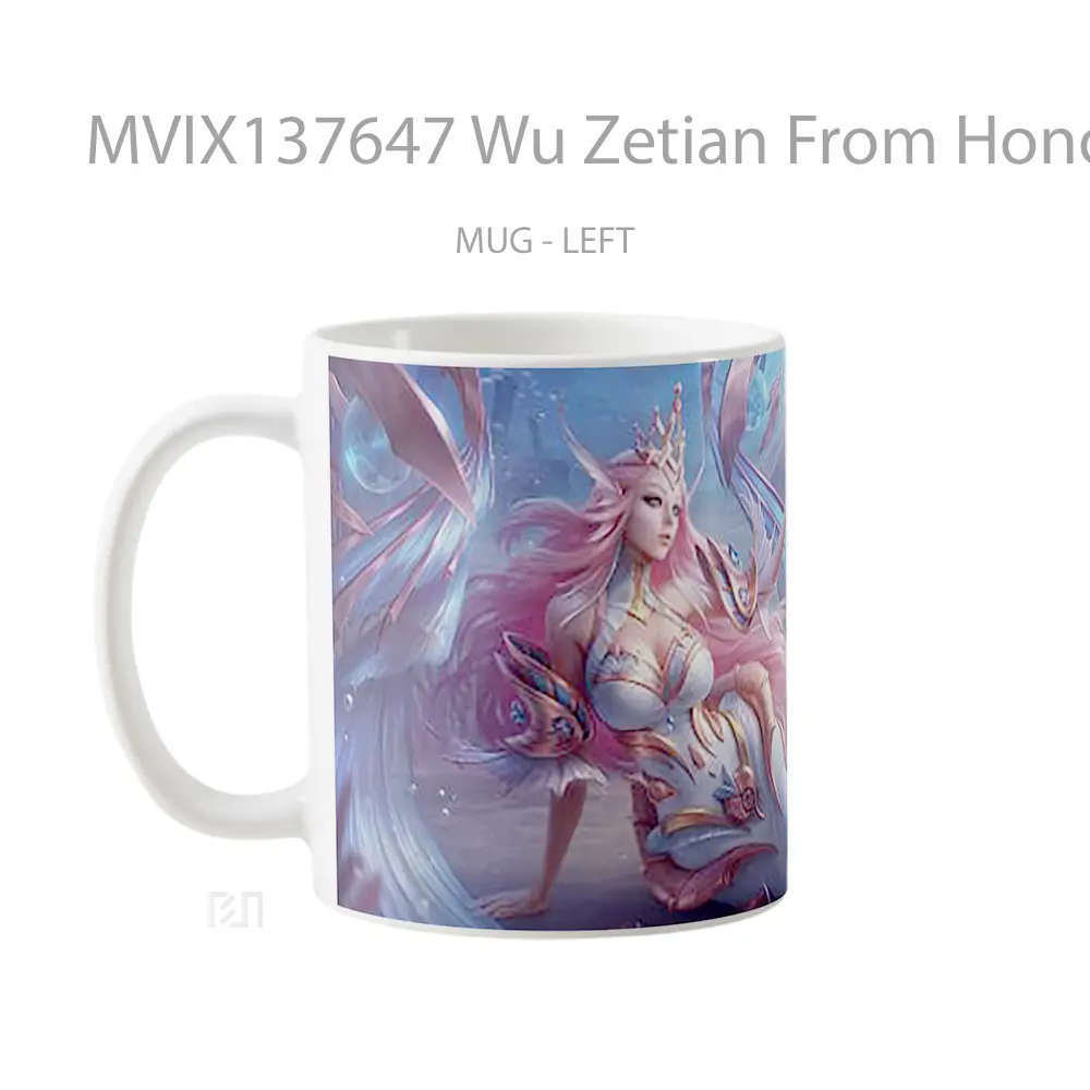 Mug Wu Zetian From Honor Of Kings Gelas Keramik Unik - All-side / Desain