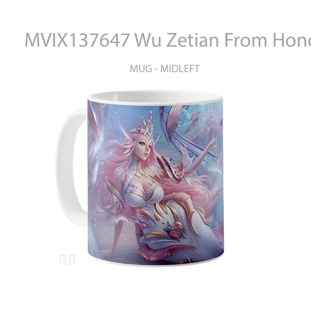 Mug Wu Zetian From Honor Of Kings Gelas Keramik Unik - All-side / Desain