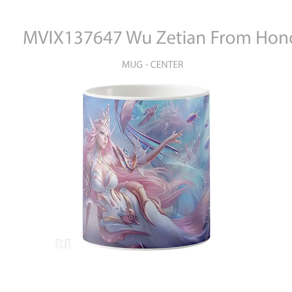 Mug Wu Zetian From Honor Of Kings Gelas Keramik Unik