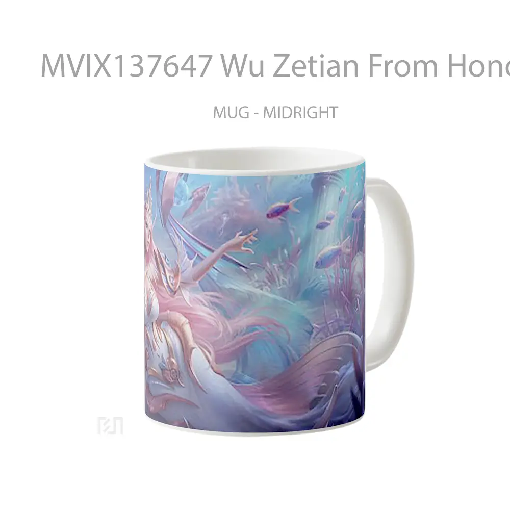 Mug Wu Zetian From Honor Of Kings Gelas Keramik Unik - All-side / Desain