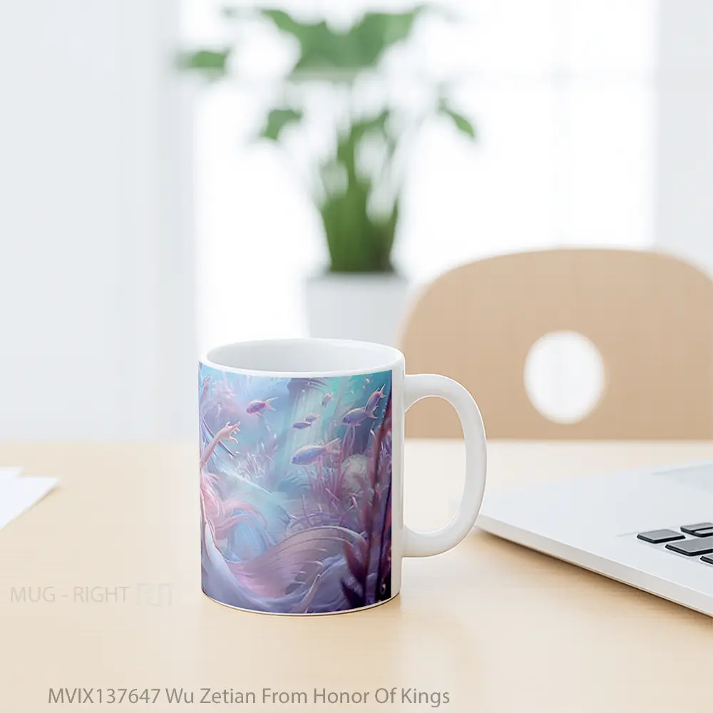 Mug Wu Zetian From Honor Of Kings Gelas Keramik Unik - All-side / Desain