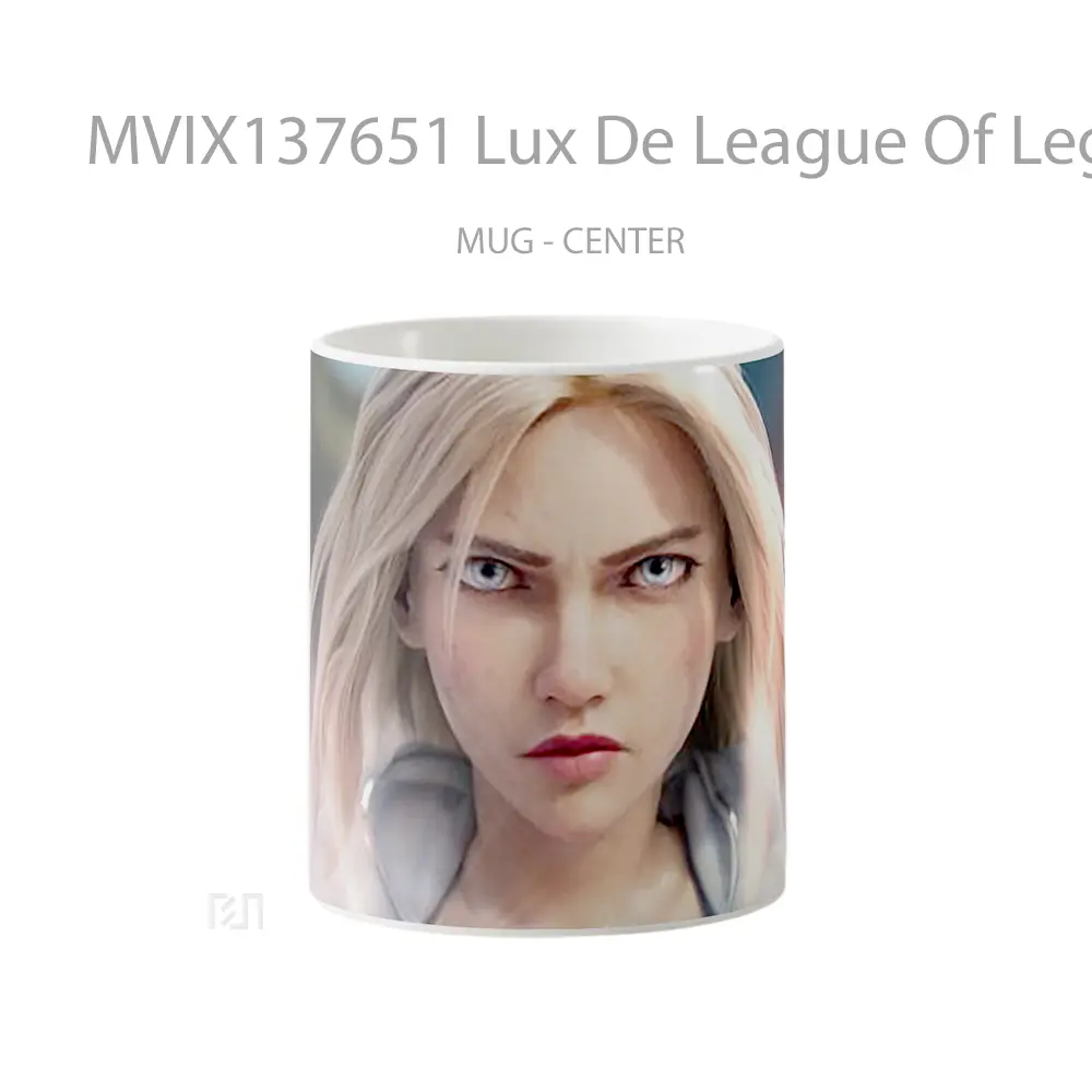Mug Lux De League Of Legends Cangkir Gamer