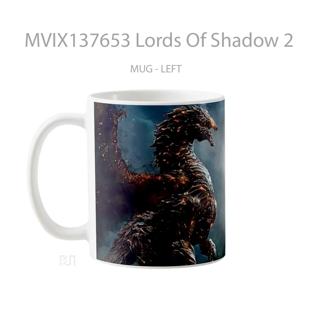 Mug Lords Of Shadow 2 Gelas Keramik Unik - All-side / Desain