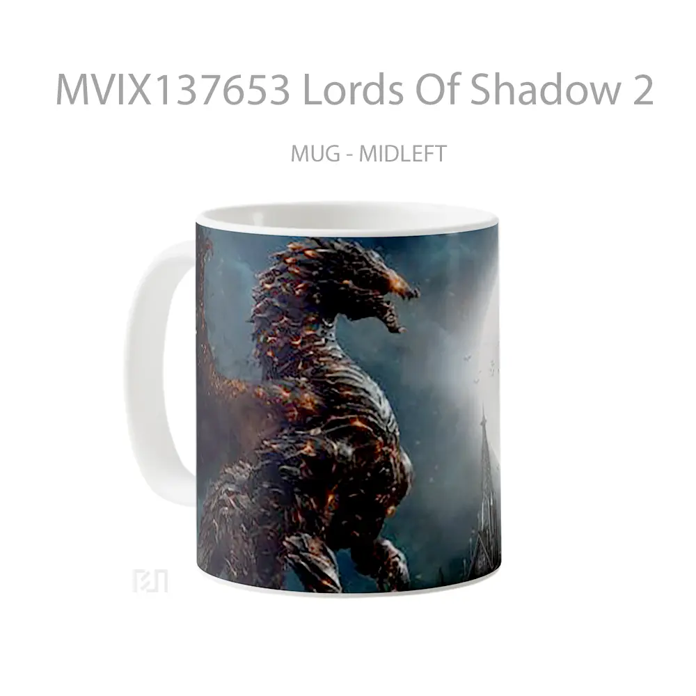 Mug Lords Of Shadow 2 Gelas Keramik Unik - All-side / Desain